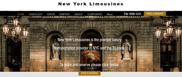 Compañías de renta de limusinas en Nueva York