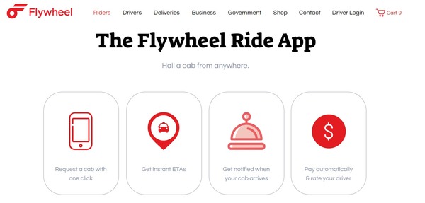 flywheel app taxi