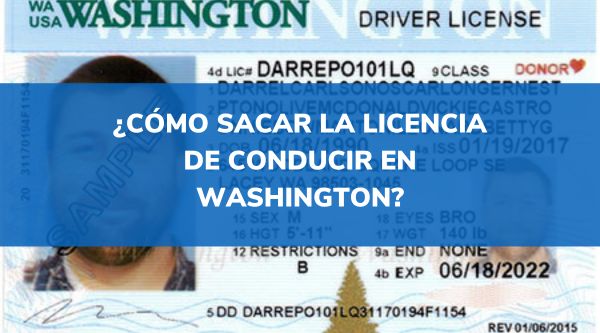 licencia de conducir en Washington