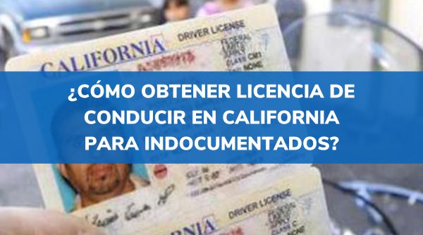 licencia de california para indocumentados